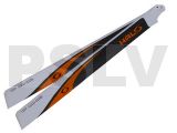 217321  HALO Carbon Fiber Flybarless main blades 700L-CFA  